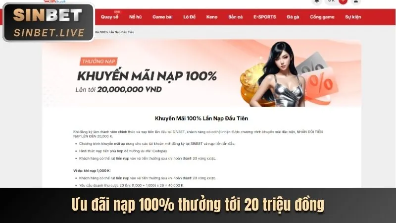 Các phương thức nạp tiền mm88link